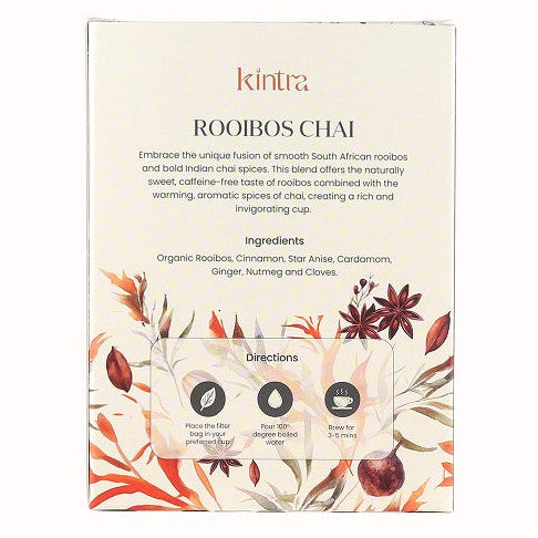 Kintra Foods Organic Rooibos Chai Tea 32tb