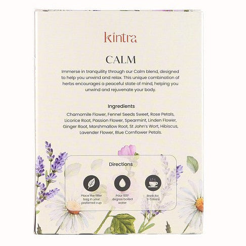 Kintra Foods Calm And Relax Tea 25tb