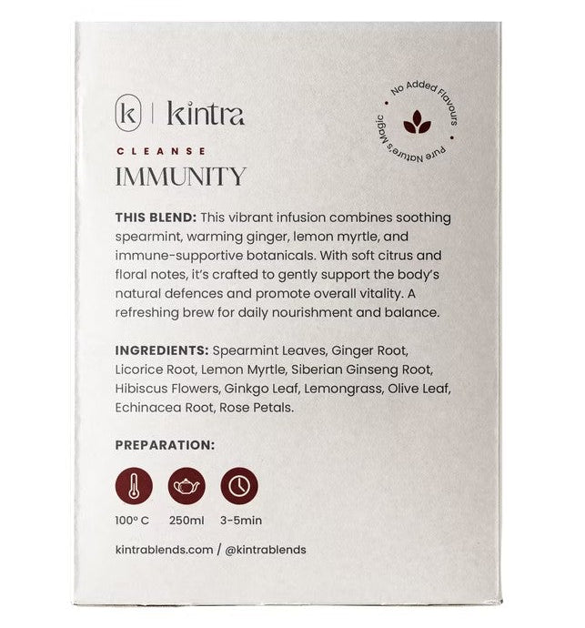 Kintra Foods Immunity Tea 25tb