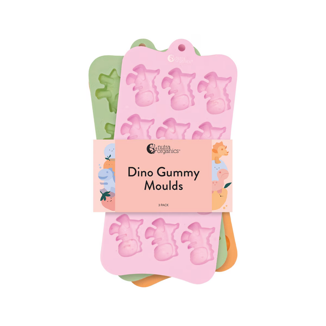 Nutra Organics Dino Gummy Mould 3 Pack