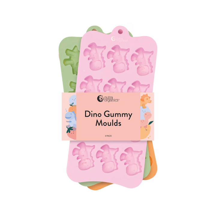 Nutra Organics Dino Gummy Mould 3 Pack