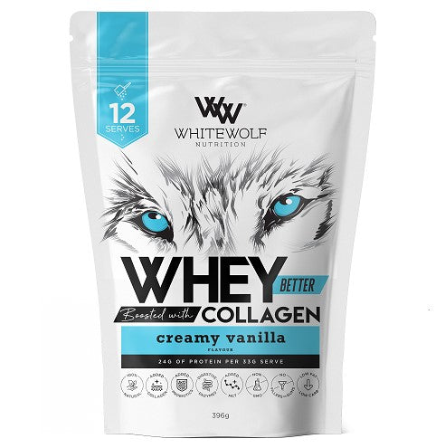 White Wolf Nutrition Whey Better Protein Creamy Vanilla 396g