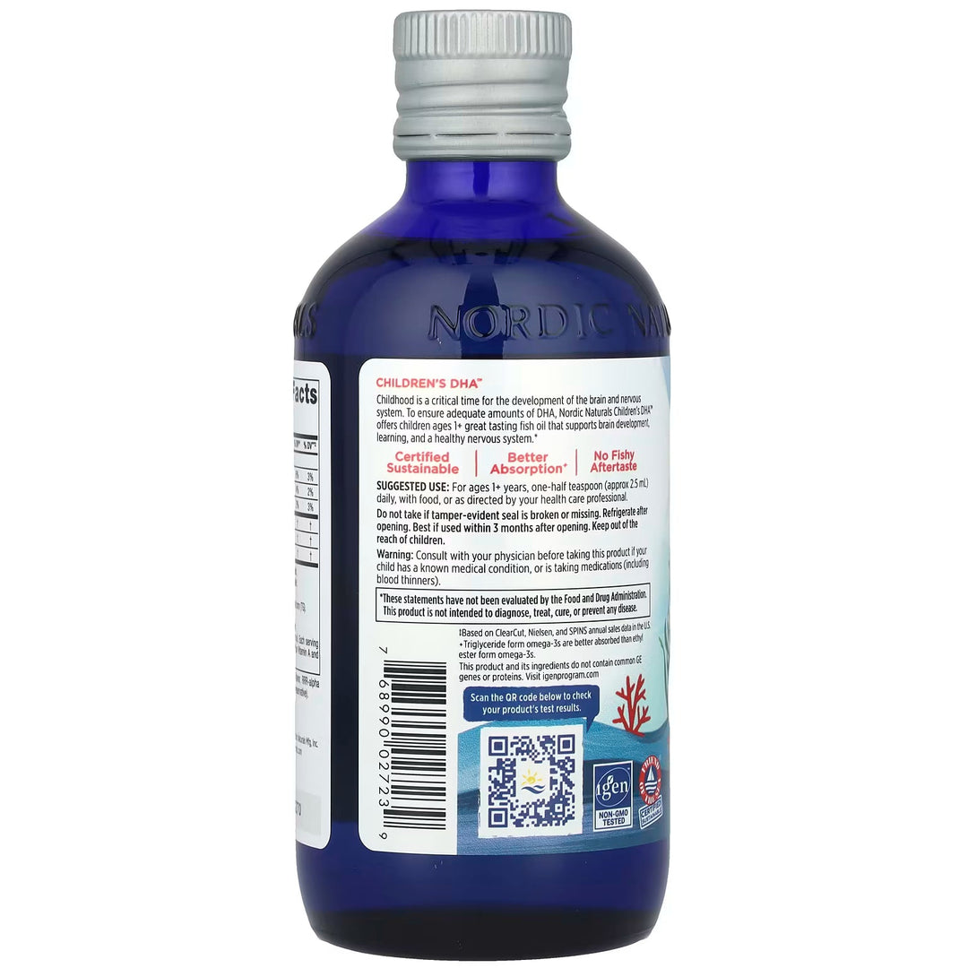 Nordic Naturals Childrens Dha Strawberry 237ml