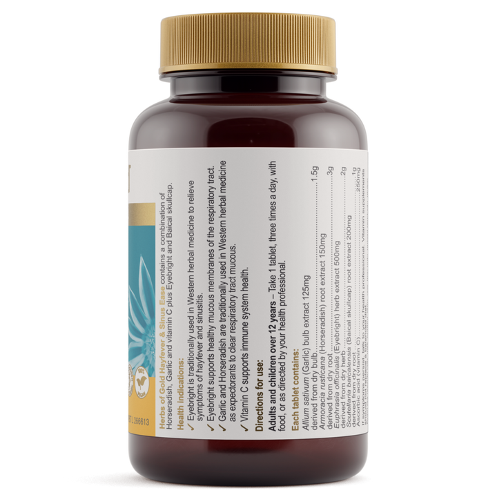 Herbs Of Gold Hayfever And Sinus Ease 60t
