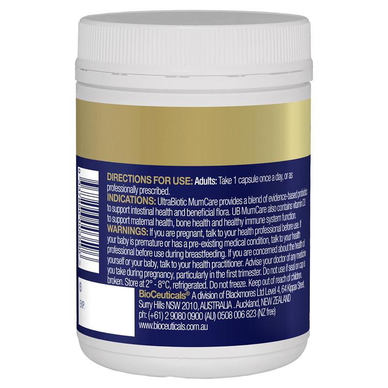 Bioceuticals Ultrabiotic Mum Care 60c