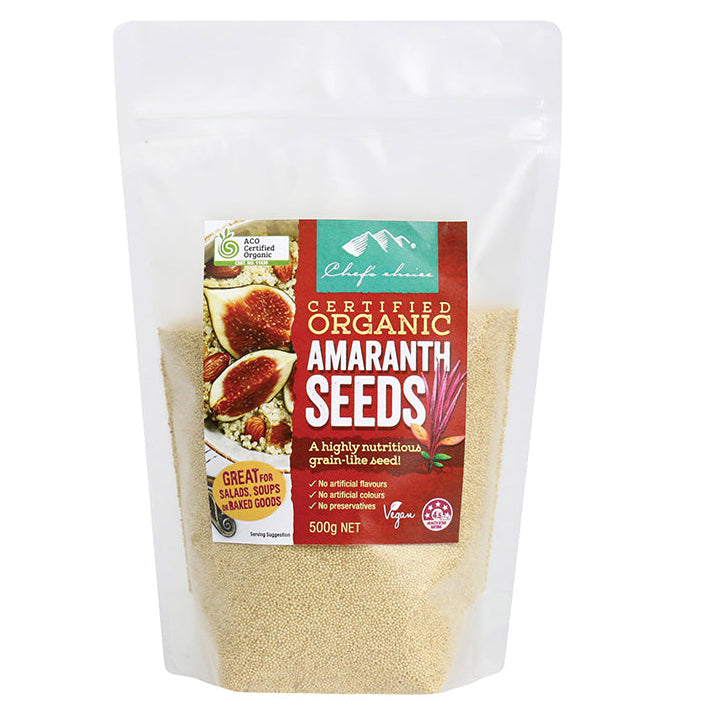 Chef's Choice Organic Amaranth Seeds 500g