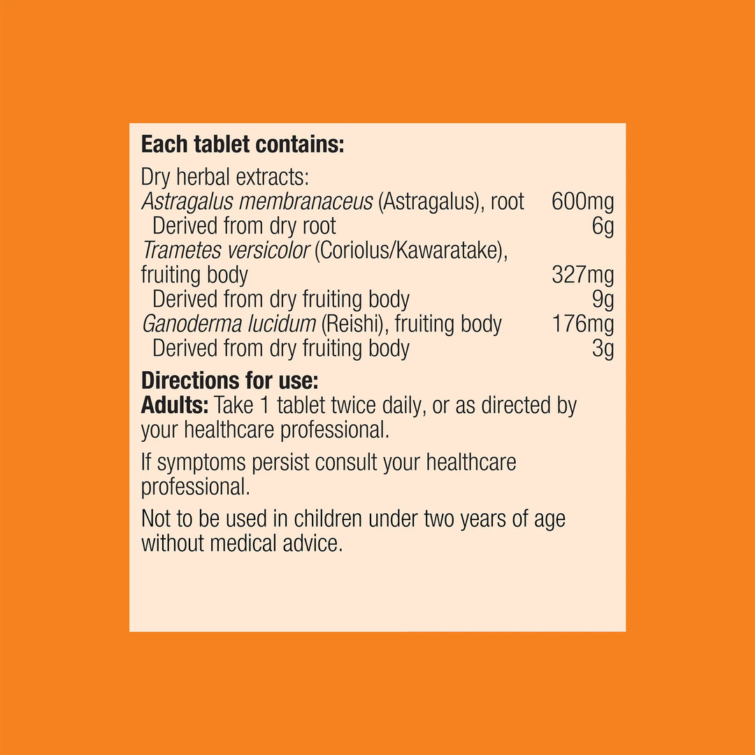 Metagenics Super Mushroom With Astragalus 30t