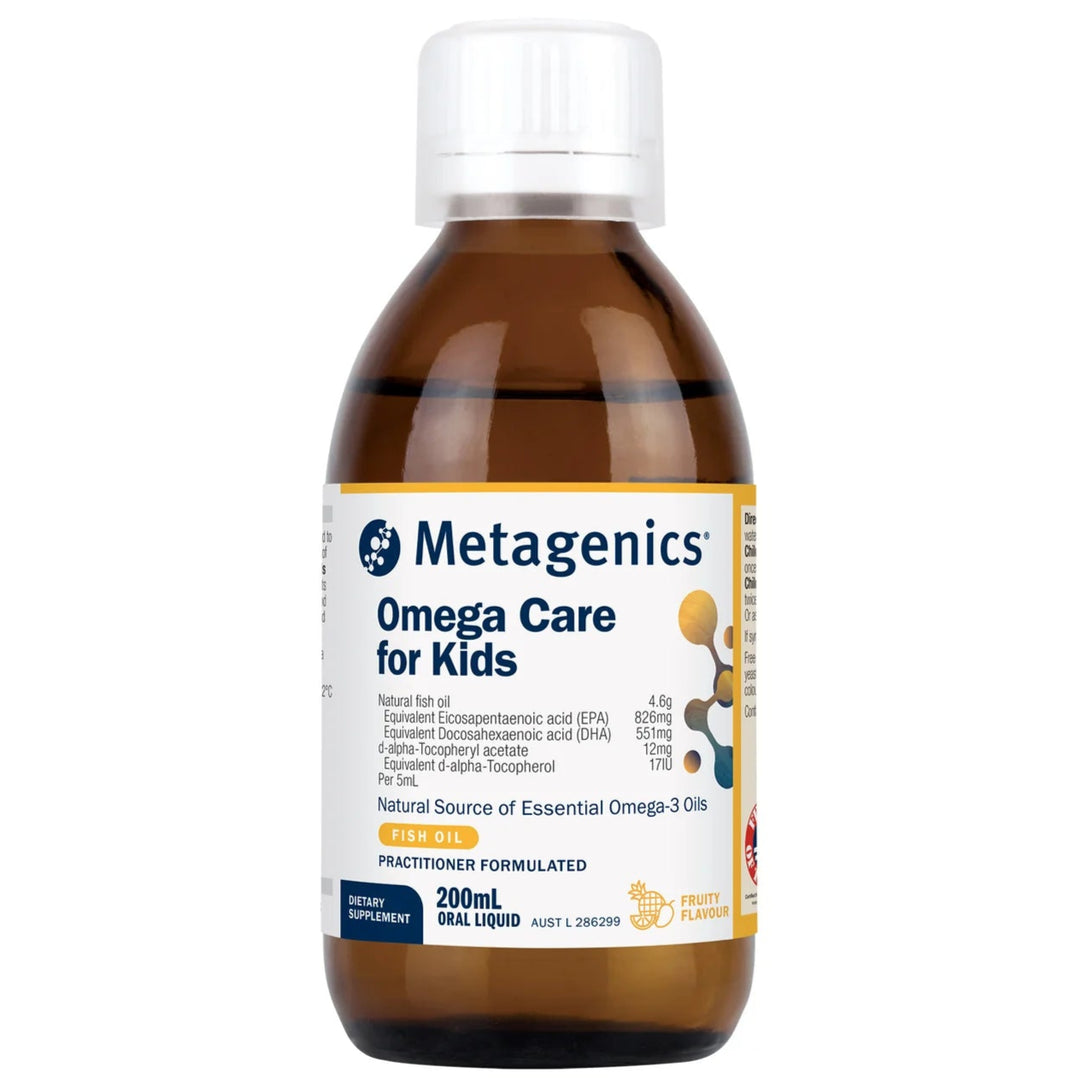 Metagenics Omega Care For Kids Fruity 200ml