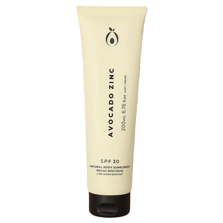 Avocado Zinc Spf30 Natural Body Sunscreen