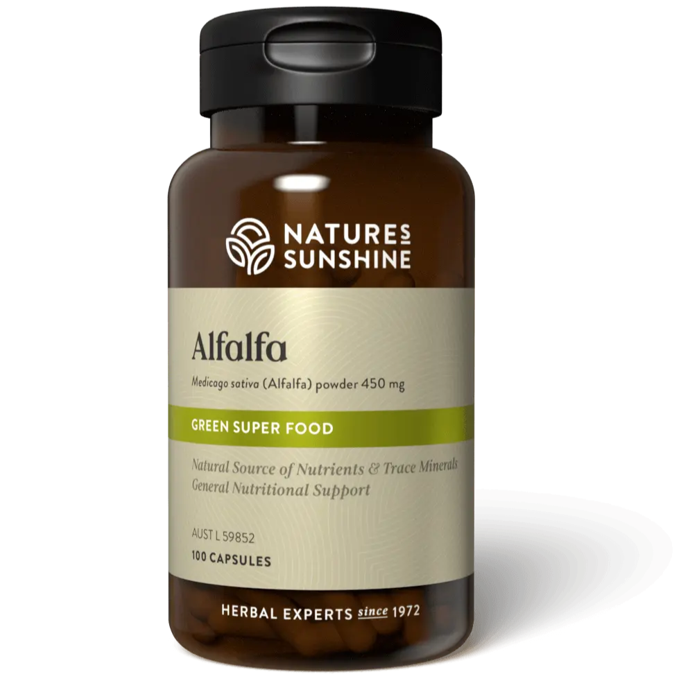 Natures Sunshine Alfalfa 100c