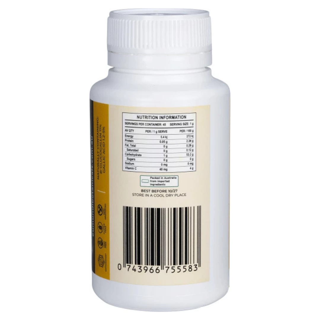 Eumundi Botanicals Amalaki Natural Vitamin C 90c