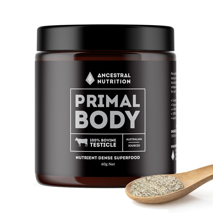 Ancestral Nutrition Primal Body 100% Bovine Testicle Powder 60g