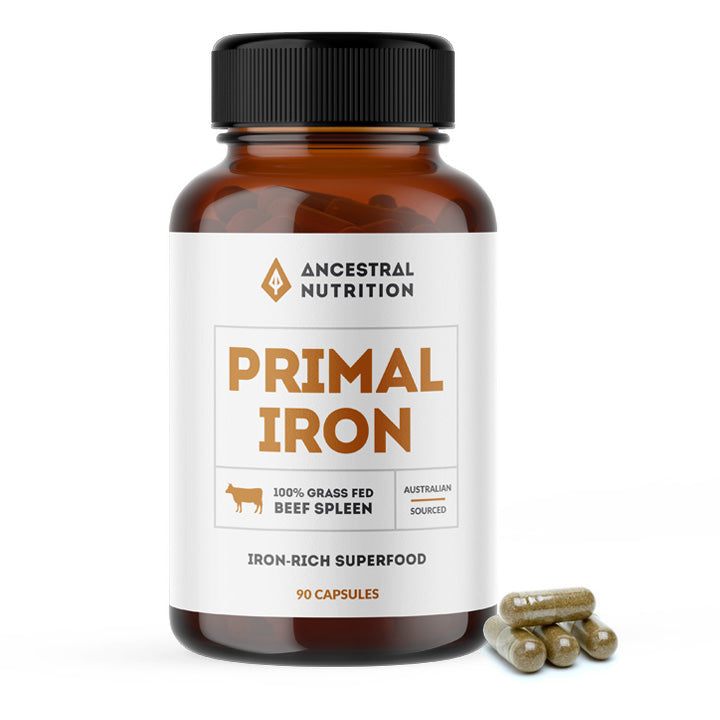 Ancestral Nutrition Primal Iron 100% Beef Spleen 90c