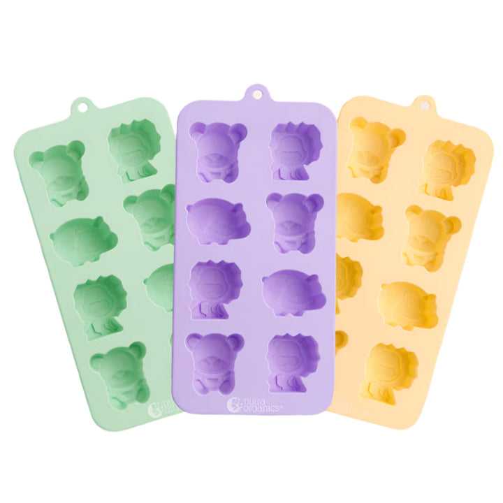 Nutra Organics Gummy Moulds Animal 3 Pack