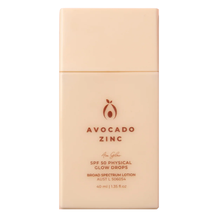 Avocado Zinc Spf50 Physical Glow Drops 40ml