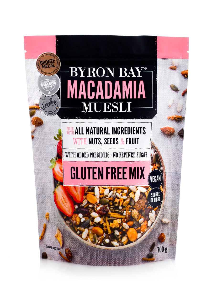 Byron Bay Muesli Gluten Free Muesli Mix 700g