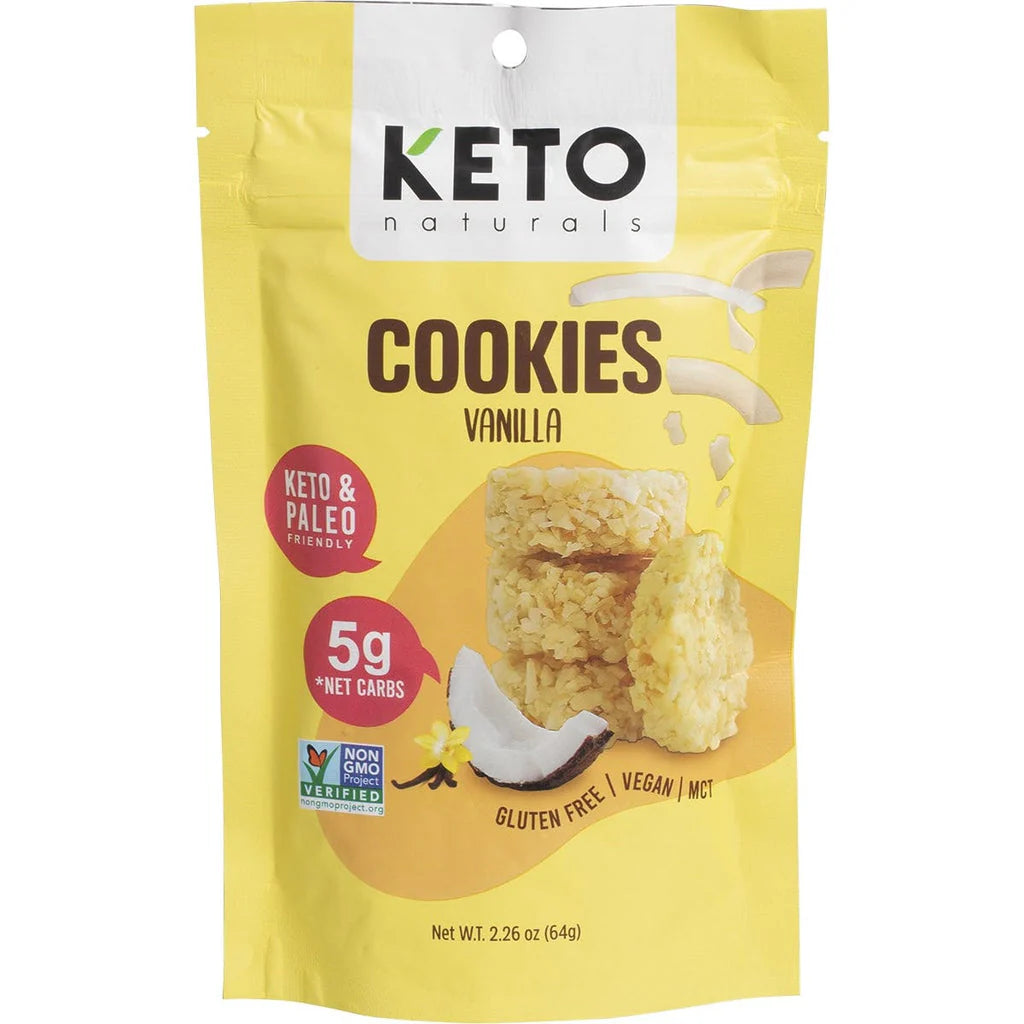 Keto Naturals Cookies Vanilla 64g