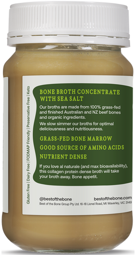 Nutra Organics Beef Bone Broth Garden Herb 125g