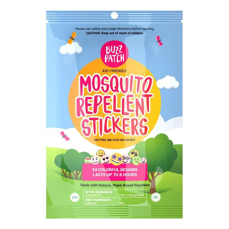 The Natural Patch Co Mosquito Repellent Stickers