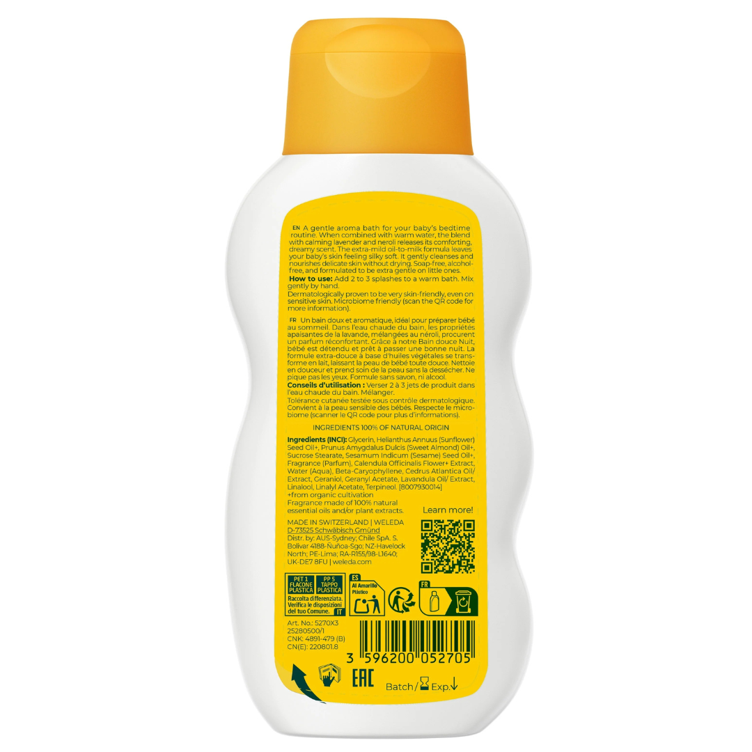 Weleda Calendula Good Night Bath Baby 200ml