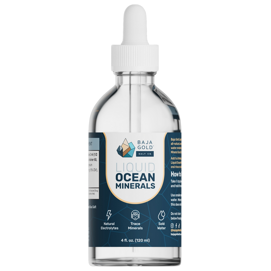 Baja Gold Liquid Ocean Minerals 120ml