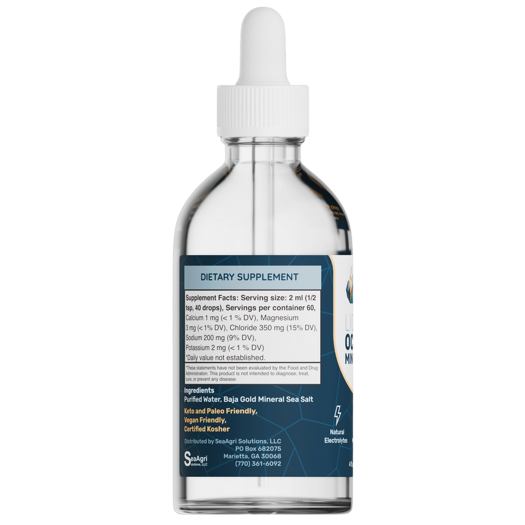 Baja Gold Liquid Ocean Minerals 120ml