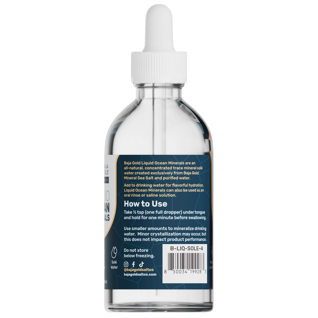 Baja Gold Liquid Ocean Minerals 120ml
