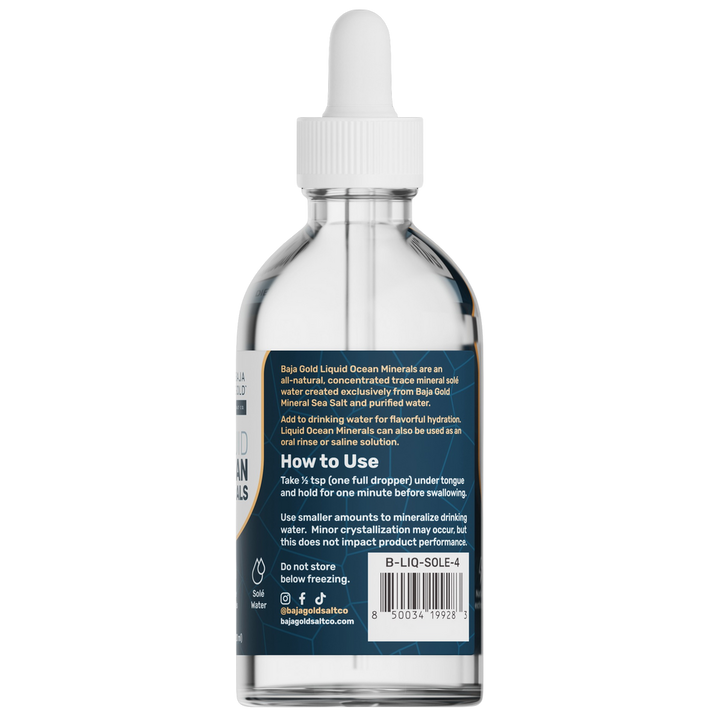 Baja Gold Liquid Ocean Minerals 120ml