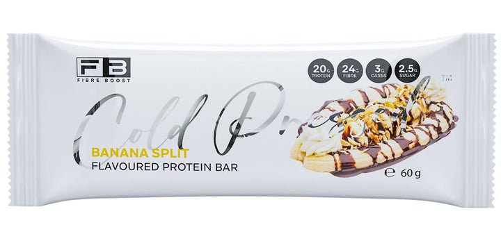 Fibre Boost Cold Pressed Protein Bar Banana Split 50g