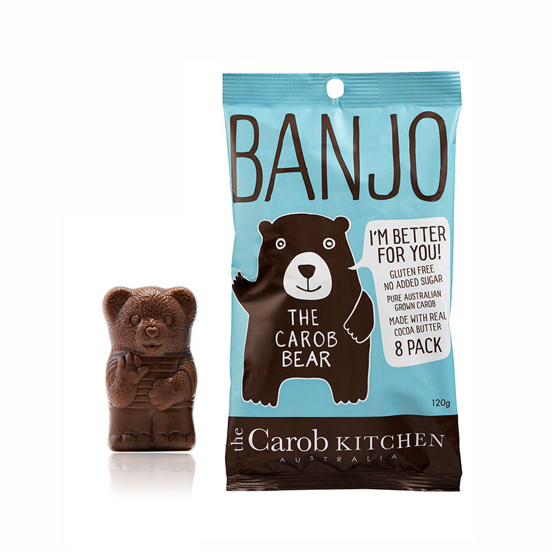 Carob Kitchen Banjo Bear Original 8 Pack