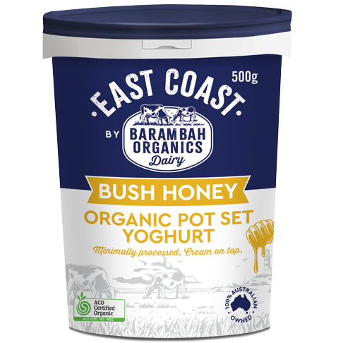 Barambah Organic Yoghurt Bush Honey 500g