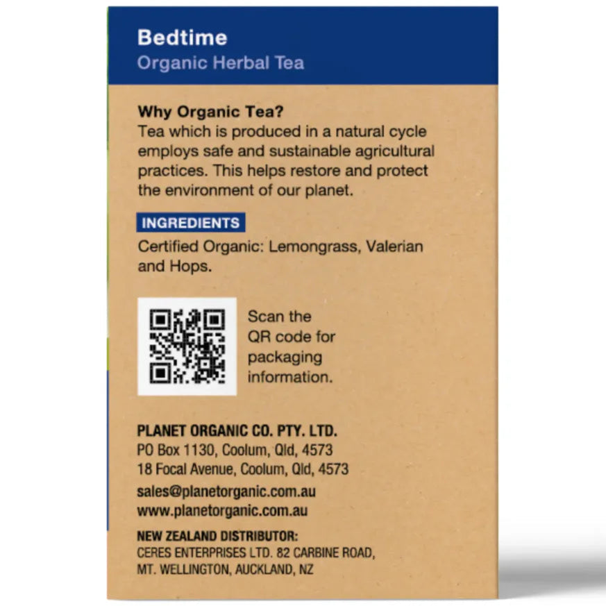 Planet Organic Bedtime Tea 25tb