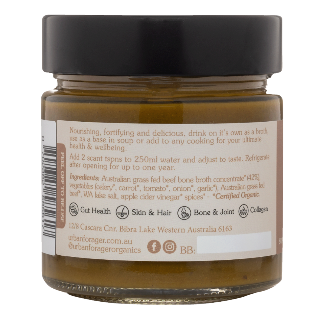 Urban Forager Organic Beef Bone Broth Concentrate 250g