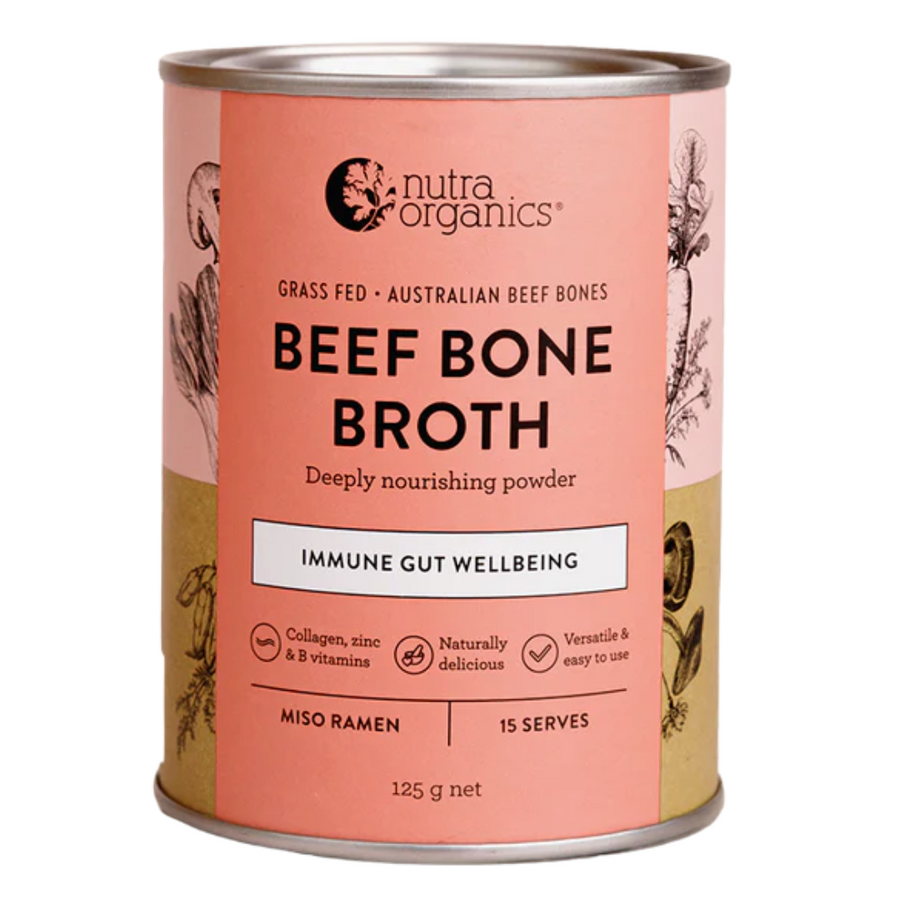Nutra Organics Beef Bone Broth Ramen 125g