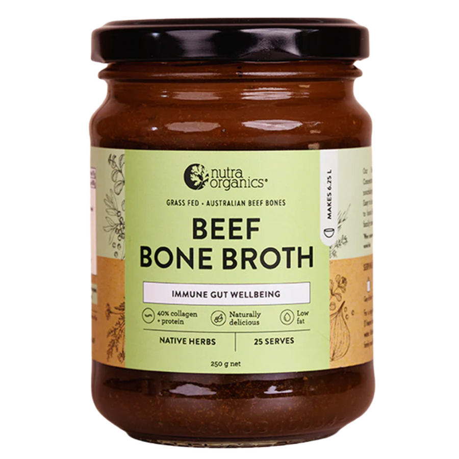 Nutra Organics Beef Bone Broth Turmeric 125g