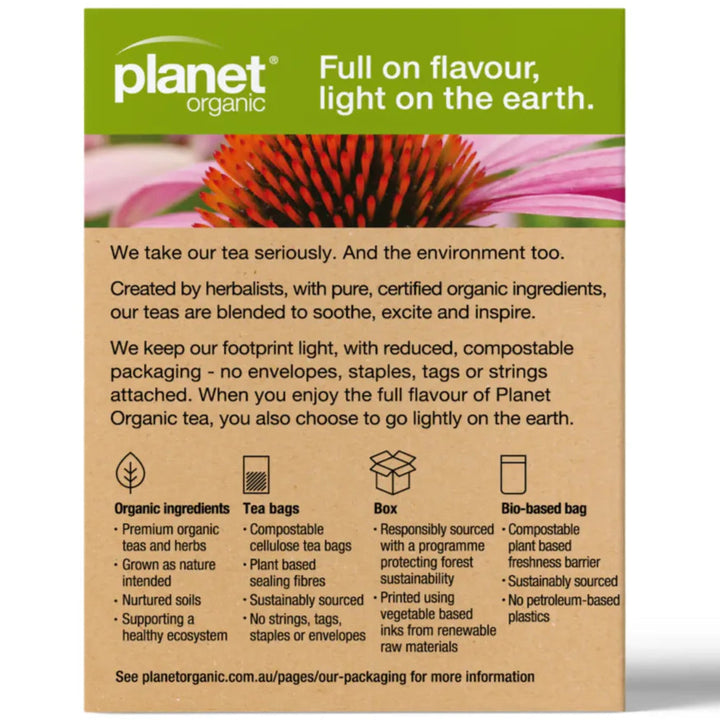 Planet Organic Echinacea Tea 25tb
