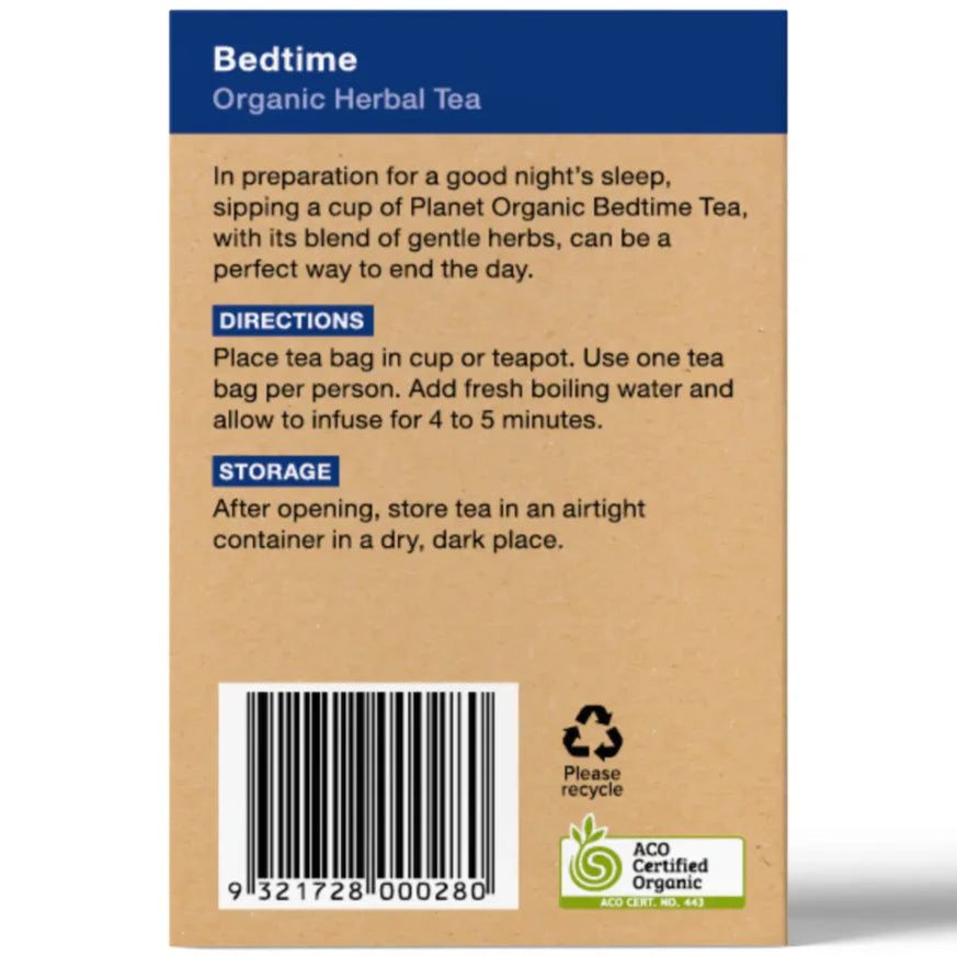 Planet Organic Bedtime Tea 25tb