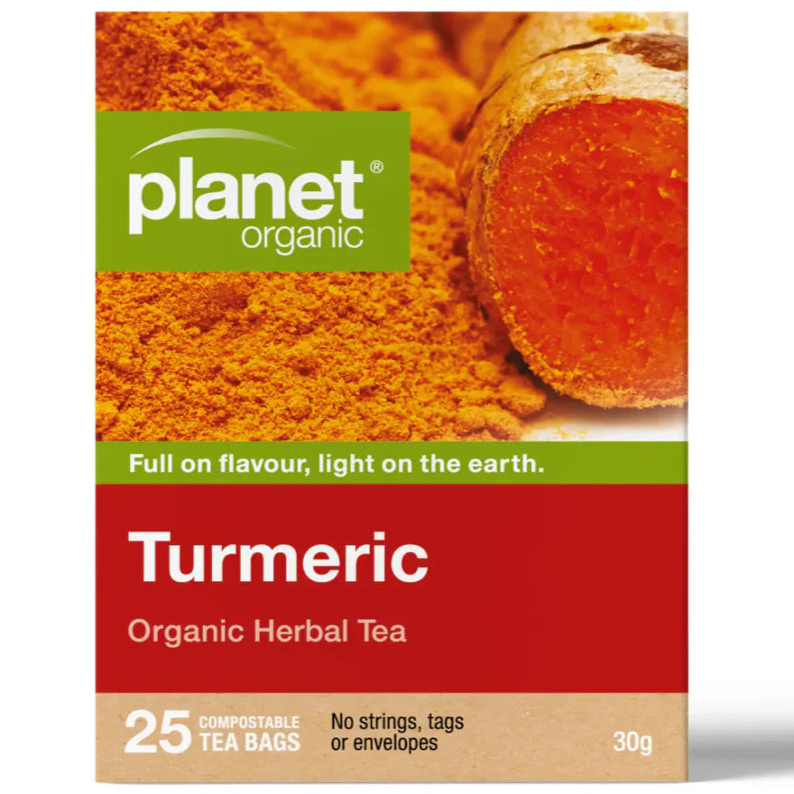 Planet Organic Turmeric Tea 25tb