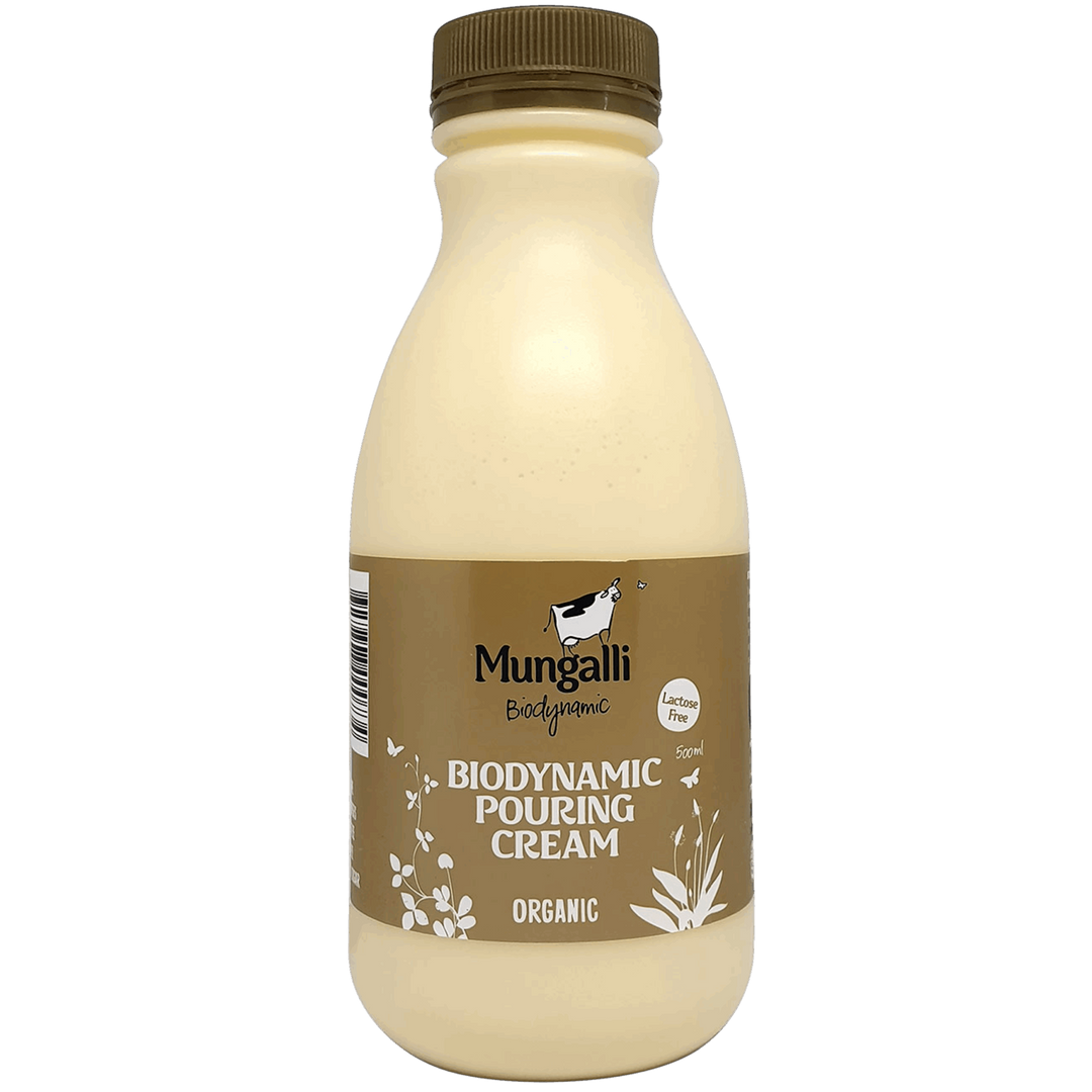 Mungalli Biodynamic Organic Pouring Cream 500ml