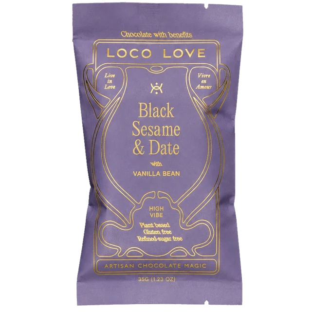 Loco Love Black Sesame & Date 35g