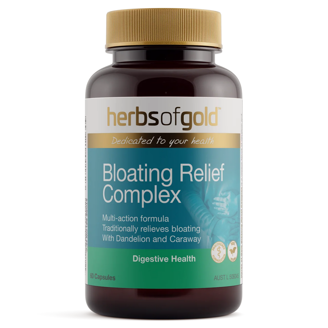 Herbs Of Gold Bloating Relief Complex 60c