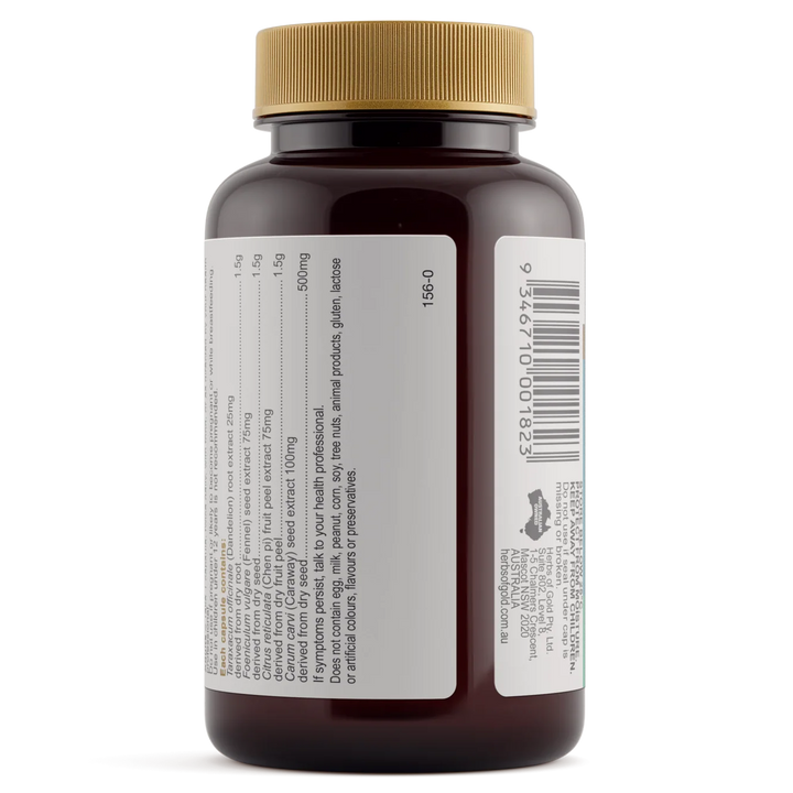 Herbs Of Gold Bloating Relief Complex 60c