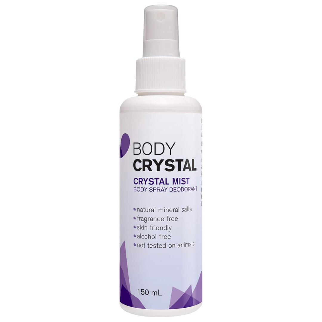 Body Crystal Deodorant Spray Fragrance Free 150ml