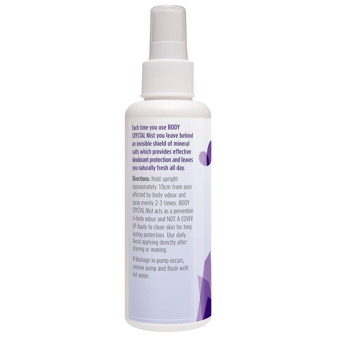 Body Crystal Deodorant Spray Fragrance Free 150ml
