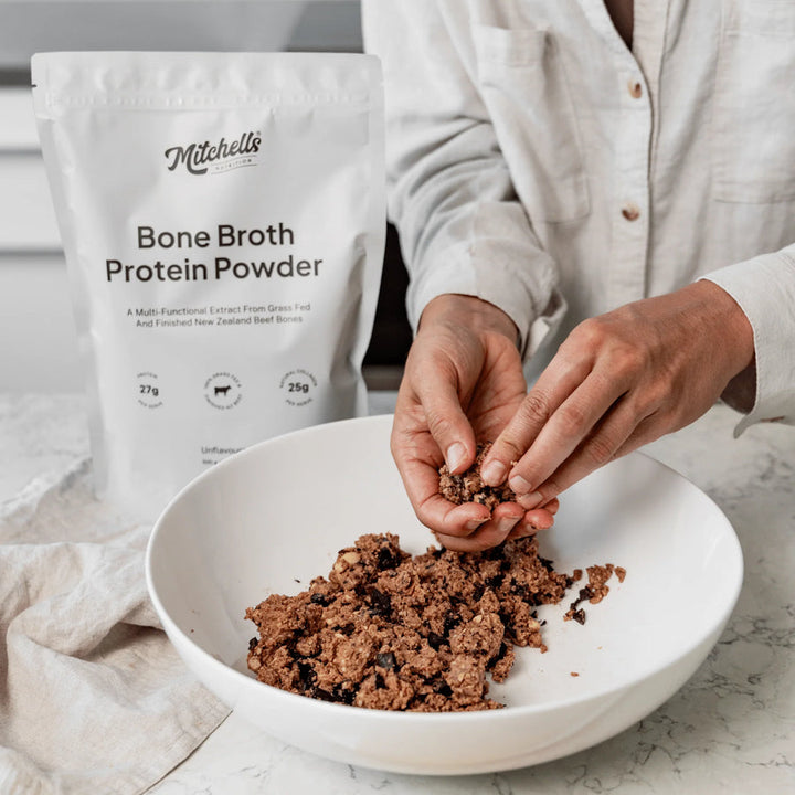 Mitchells Nutrition Bone Broth Protein Powder Unflavoured 500g