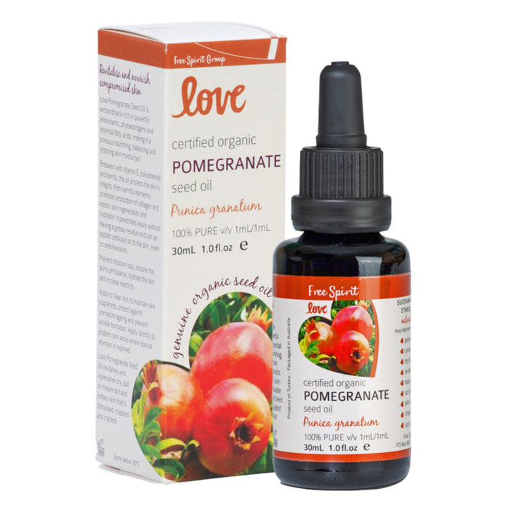 Byron Bay Love Organic Pomegranate Oil 30ml