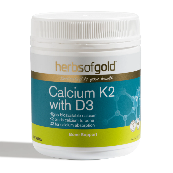 Herbs Of Gold Calcium K2 + D3 90t