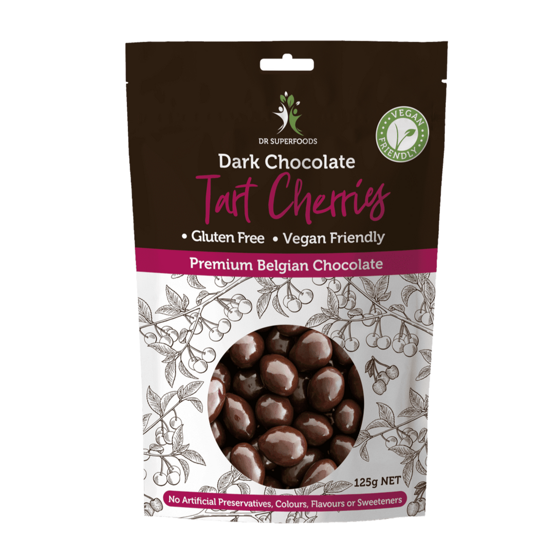 Dr Superfoods Dark Choc Tart Cherries 125g