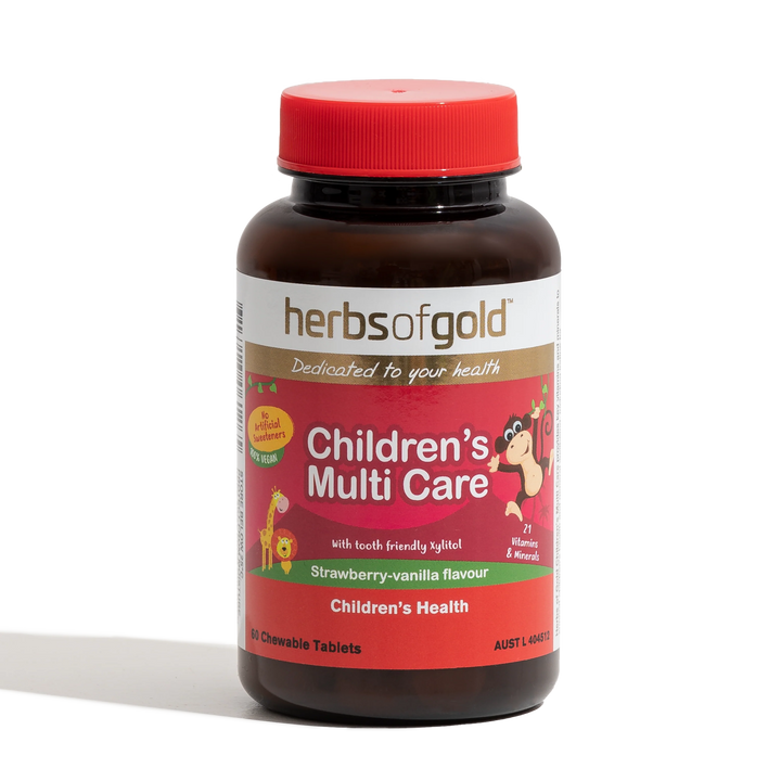 Herbs Of Gold Childrens Multi Chewable 60t