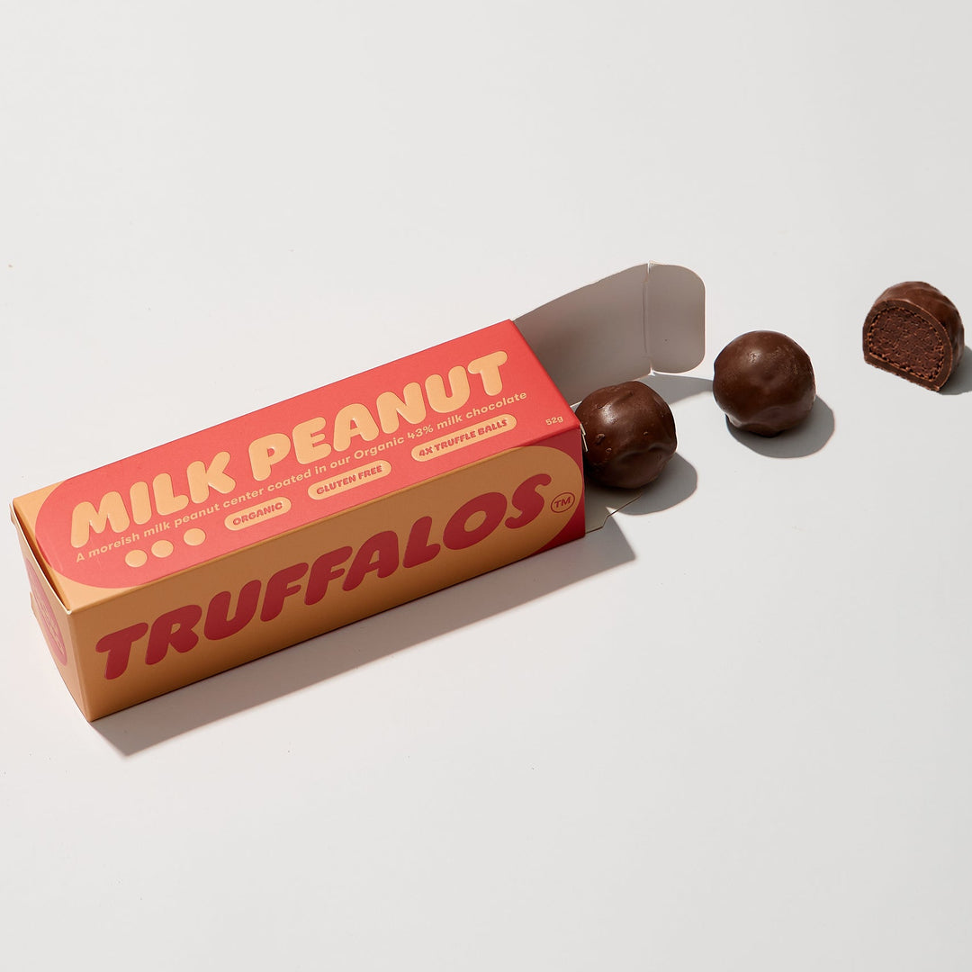 Chow Cacao Truffalos Milk Peanut 4 Pack 52g